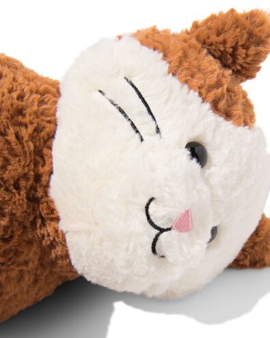 peluche de lit chat 91x25x20cm - 15100276 - HEMA