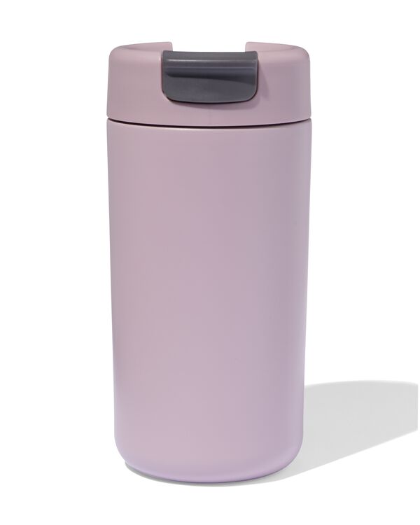 tasse &agrave; caf&eacute; &agrave; emporter 450 ml en acier inoxydable rose fonc&eacute; - 80650271 - HEMA