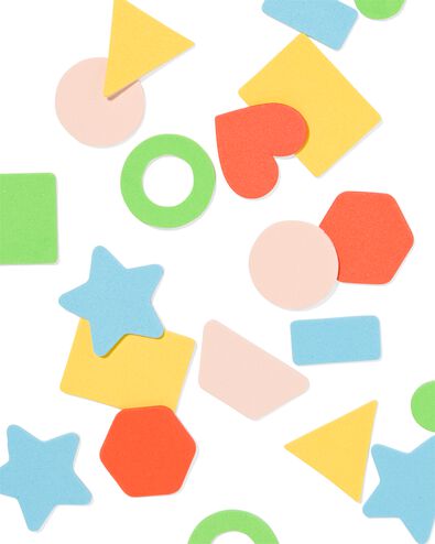 foamstickers vormen - 90 stuks - 15970111 - HEMA