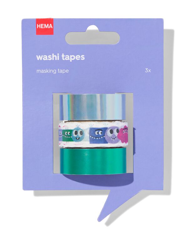 Washitape 3 St&uuml;ck  - 14126029 - HEMA