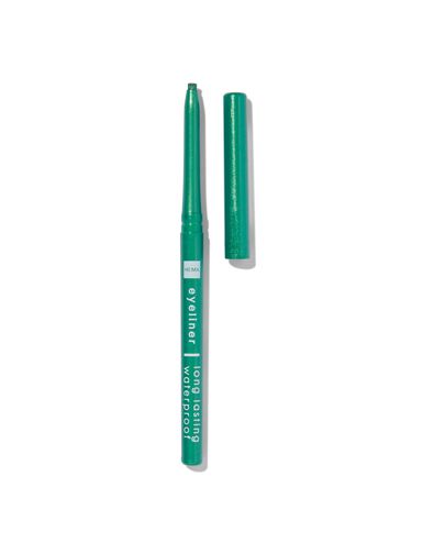 eyeliner anti-traces waterproof m&eacute;tallique vert - 11210198 - HEMA