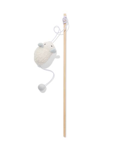 jouet chat 40 cm canne avec souris douce   - 61100347 - HEMA
