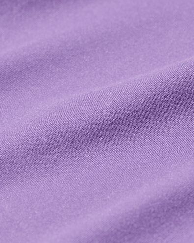 string femme microfibre d&eacute;coup&eacute; au laser avec dentelle violet clair - 19621514LIGHTPURPLE - HEMA