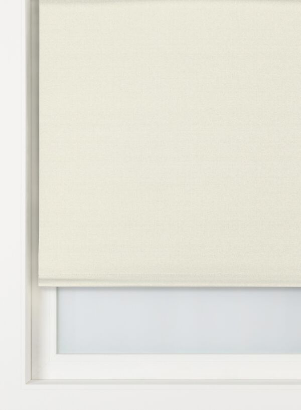 rolgordijn uni verduisterend gekleurde achterzijde creme - 1000031834 - HEMA