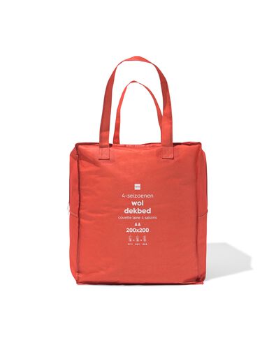 Steppbett 200 &times; 200 cm, Wolle, 4 Saisons - 5590025 - HEMA