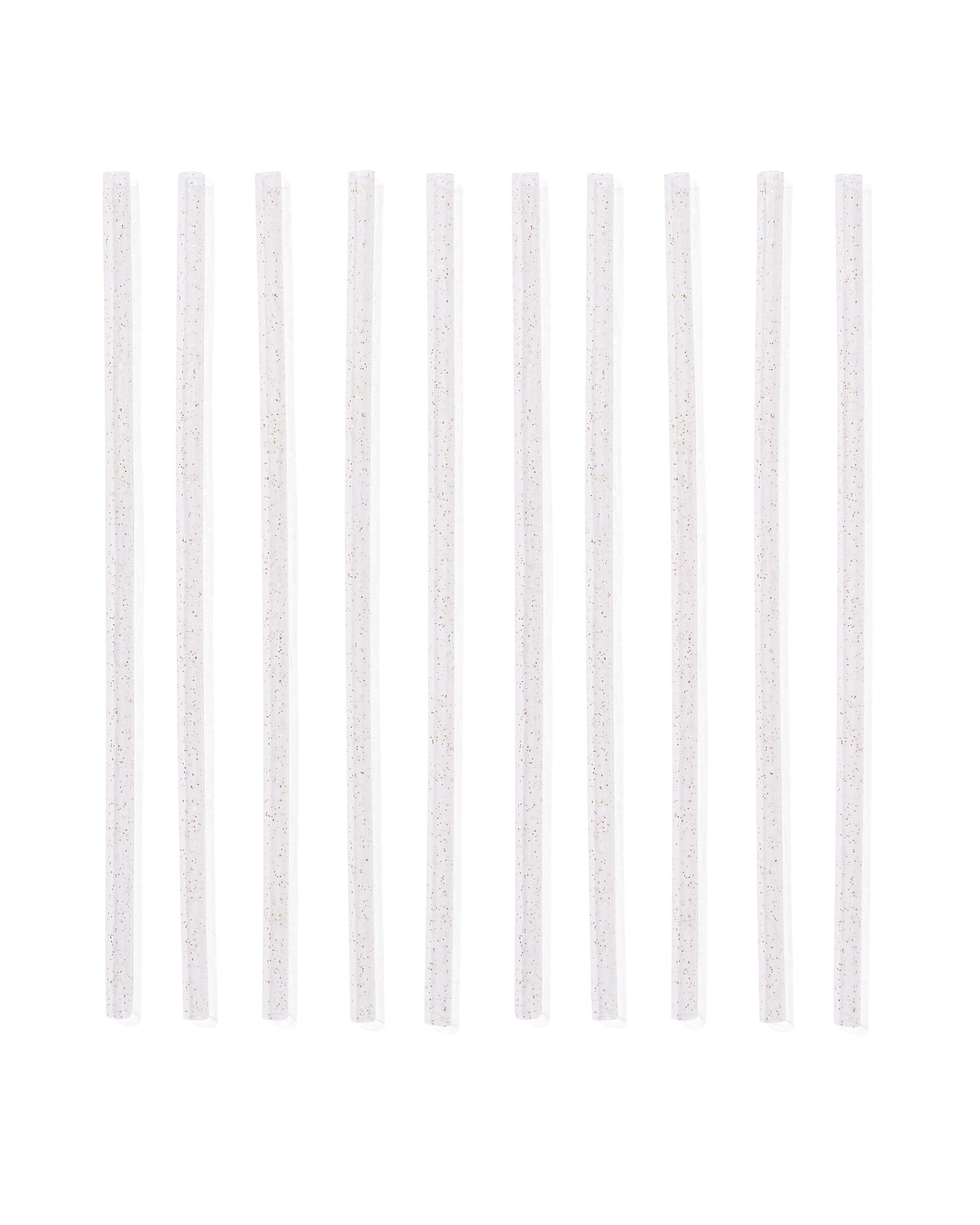 glitter rietjes herbruikbaar - 10 stuks  - 14250273 - HEMA