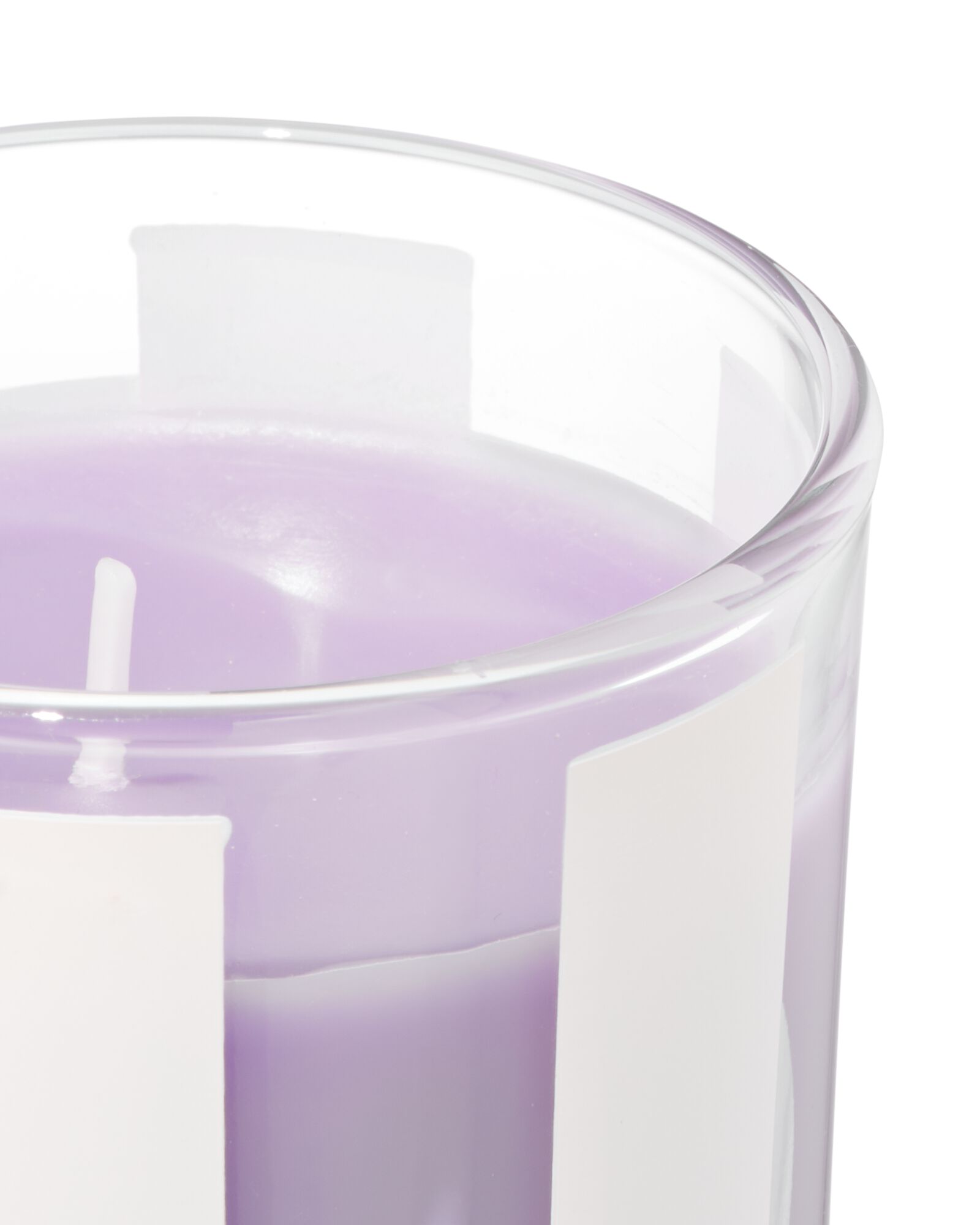 bougie parfum&eacute;e en verre ⌀7x8cm vanille - 13507579 - HEMA