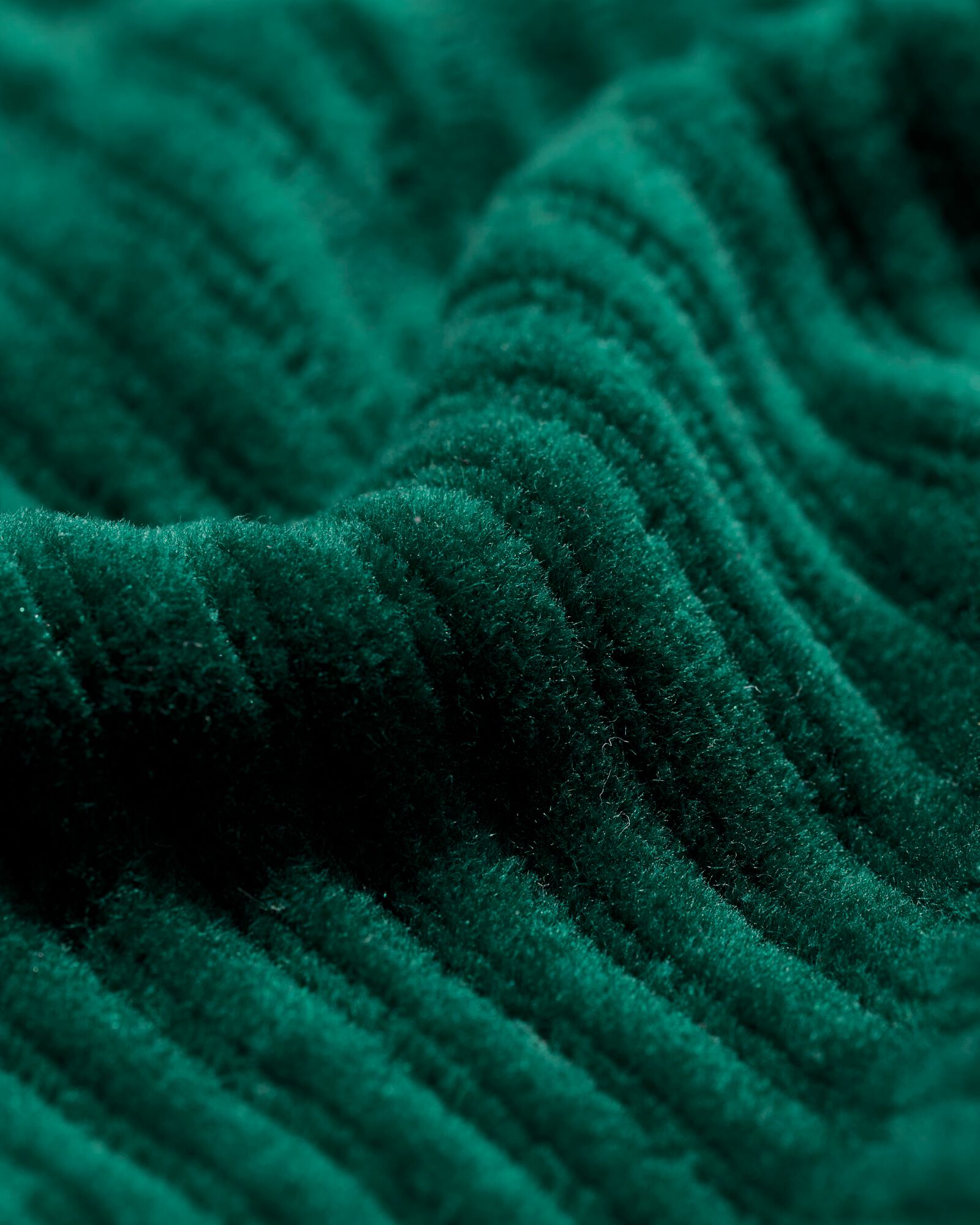 Baby-Sweater aus Velours, gerippt gr&uuml;n gr&uuml;n - 33169970GREEN - HEMA