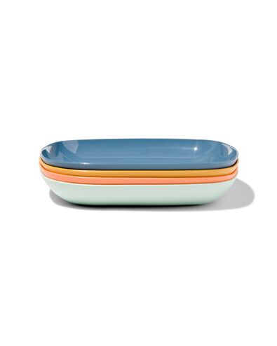 borden 17.5cm kunststof - 4 stuks - 80660114 - HEMA