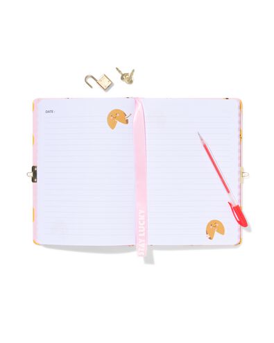 journal intime A5 biscuits de la fortune - 61100080 - HEMA