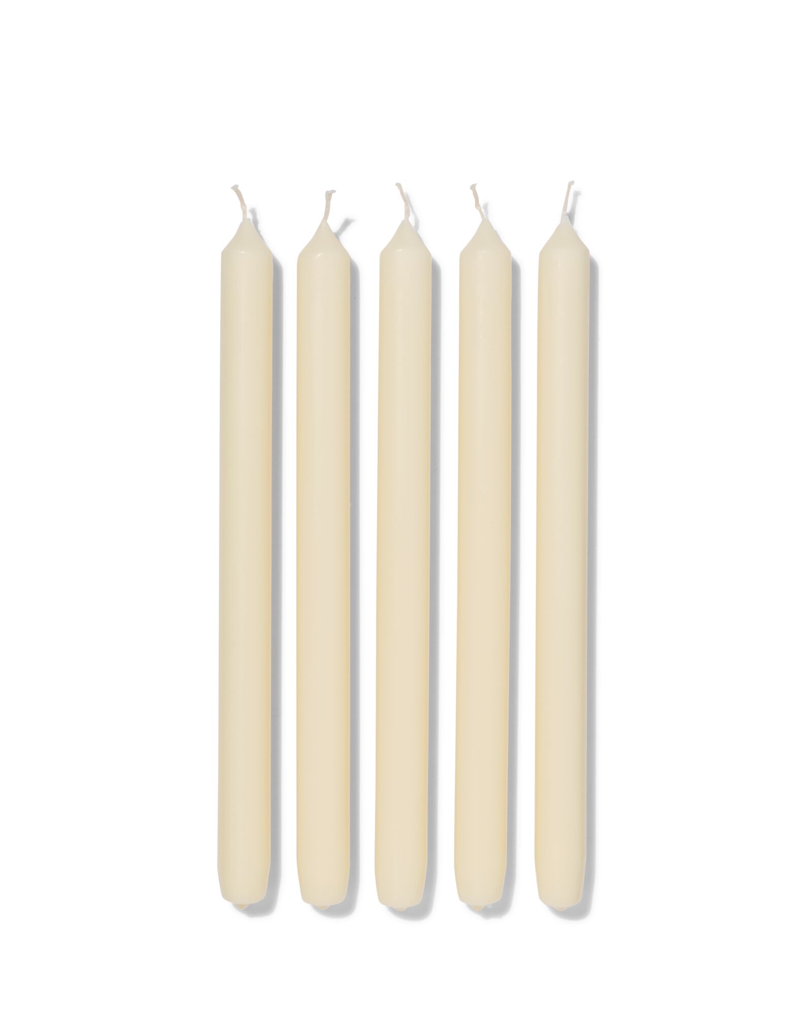 12 bougies longues &Oslash;2.2x29 ivoire ivoire 2,2 x 29 - 13503051 - HEMA