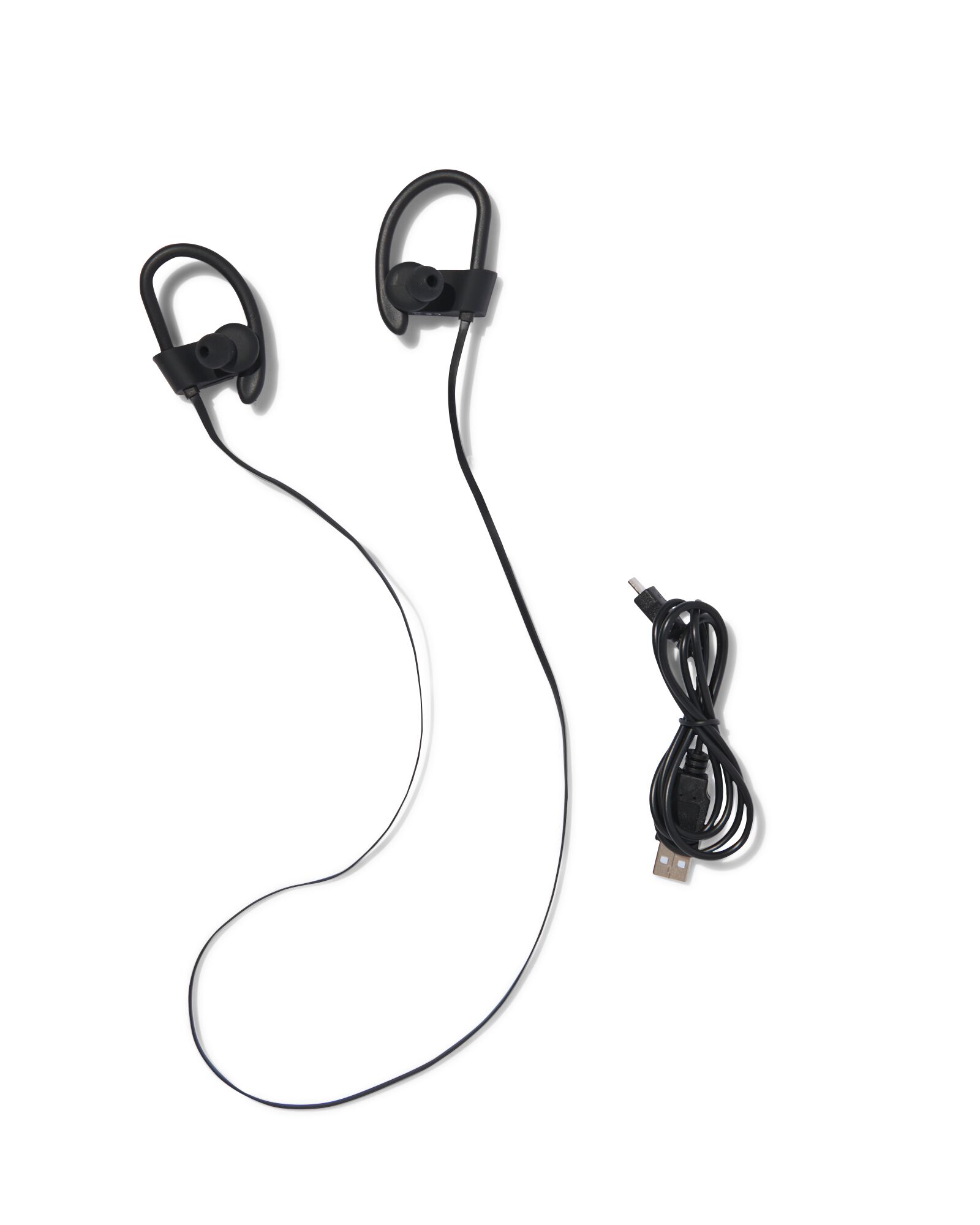 &eacute;couteurs intra-auriculaires sport sans fil noir - 39620030 - HEMA
