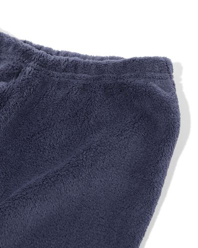 kinderpyjama fleece auto donkerblauw - 23001450DARKBLUE - HEMA