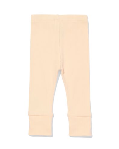 legging Miffy &eacute;volutif nouveau-n&eacute; c&ocirc;tel&eacute;  &eacute;cru &eacute;cru - 33443520ECRU - HEMA