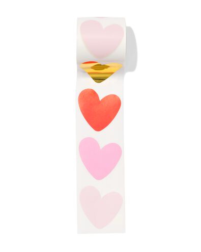 Verschlussaufkleber Herzen &ndash; 100 St&uuml;ck - 14793280 - HEMA