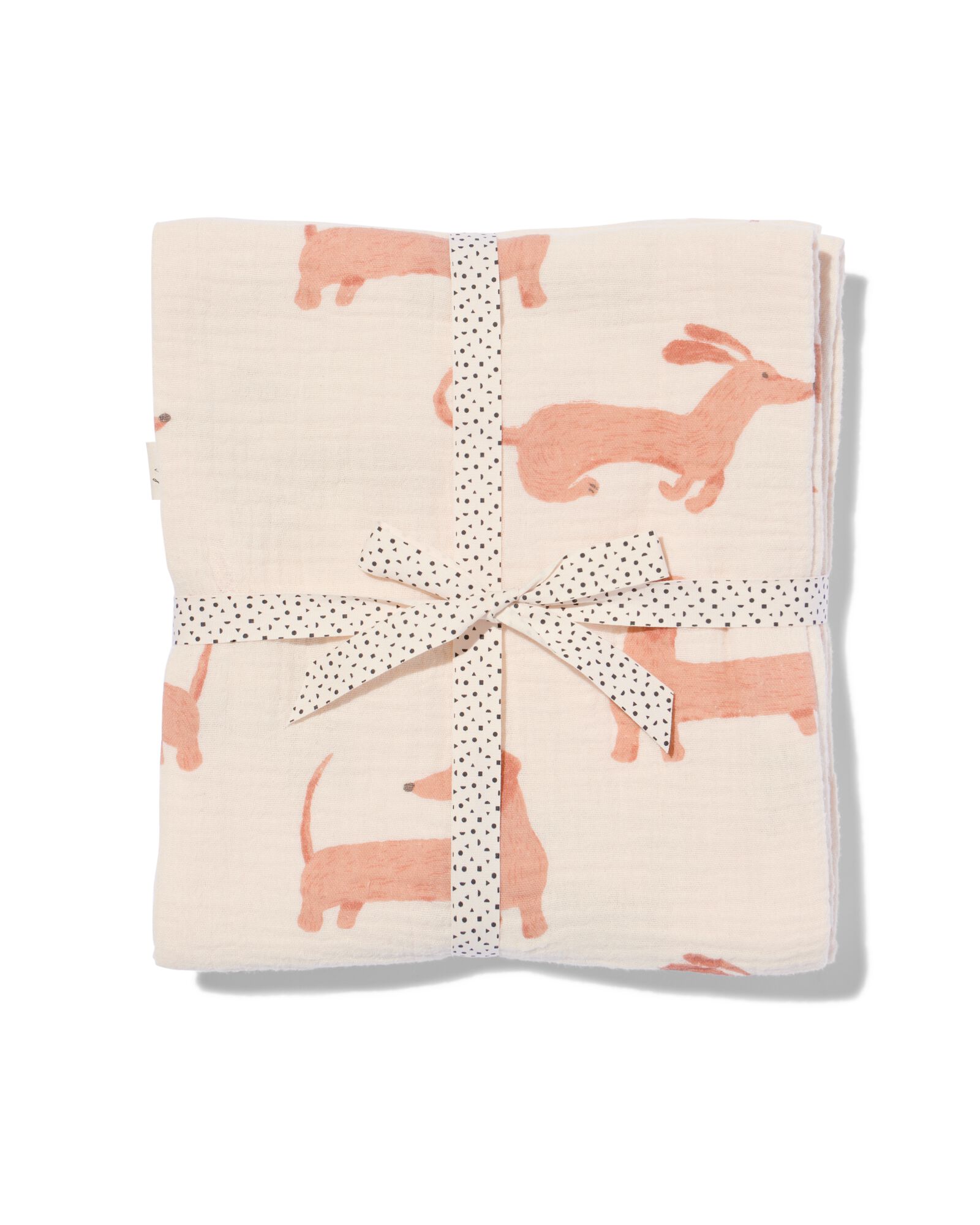 3er-Pack Mullwindeln, 60 x 60 cm, Hunde - 33302830 - HEMA