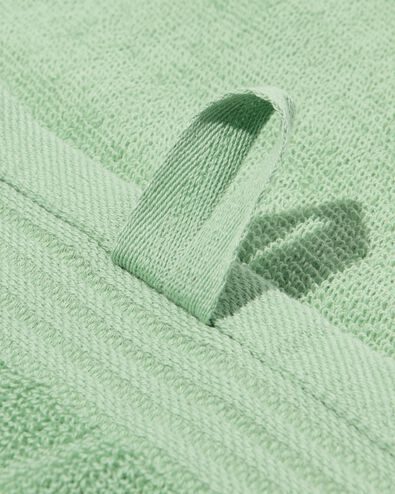 essuie-mains 50x50cm coton vert moyen - 5400097 - HEMA
