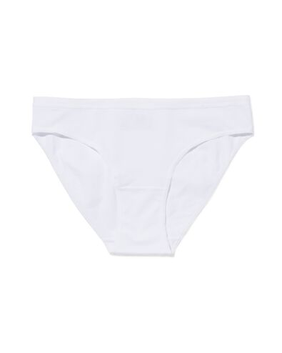 damesslip perfect comfort katoen  wit - 19641245WHITE - HEMA