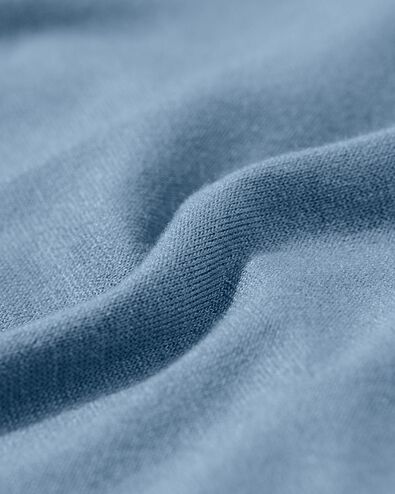 damespyjamabroek viscose middenblauw XL - 23450254 - HEMA