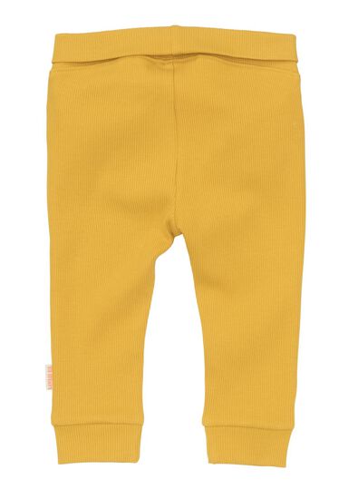 pantalon bambou stretch pour nouveau-né-prématuré jaune jaune - 1000013405 - HEMA
