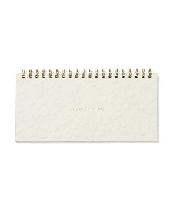 agenda hebdomadaire spirale relief - 14100225 - HEMA