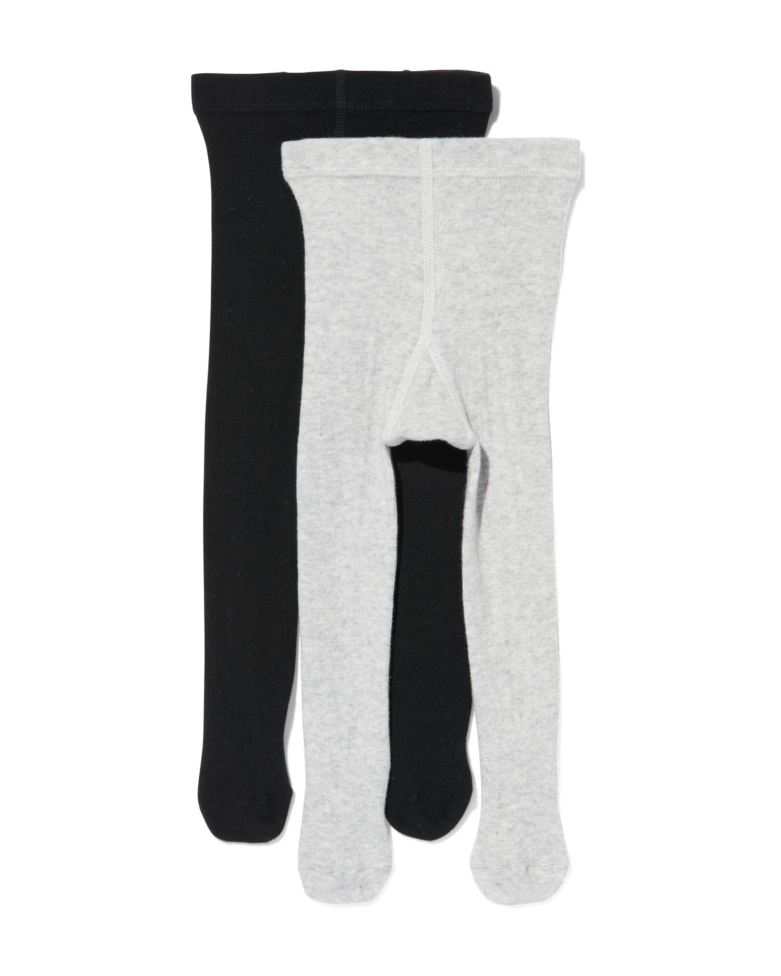 2 collants epais b&eacute;b&eacute; gris chin&eacute; gris chin&eacute; - 1000009460 - HEMA