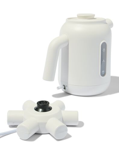 Wasserkocher Ketelbinkie, kabellos, 1.5 L, wei&szlig; - 80090025 - HEMA