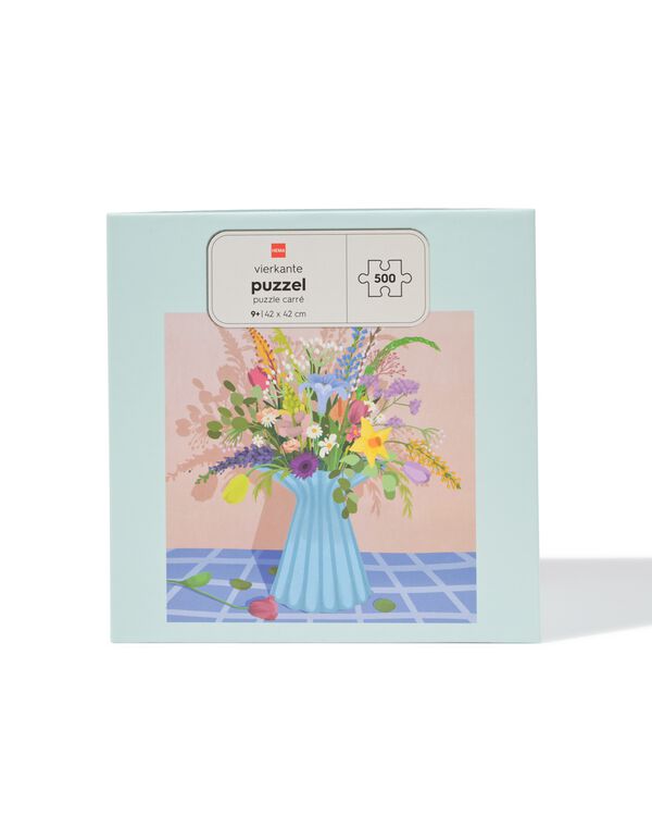 puzzle 13,6x10,5 cm 500 pi&egrave;ces vase &agrave; fleurs  - 61160256 - HEMA
