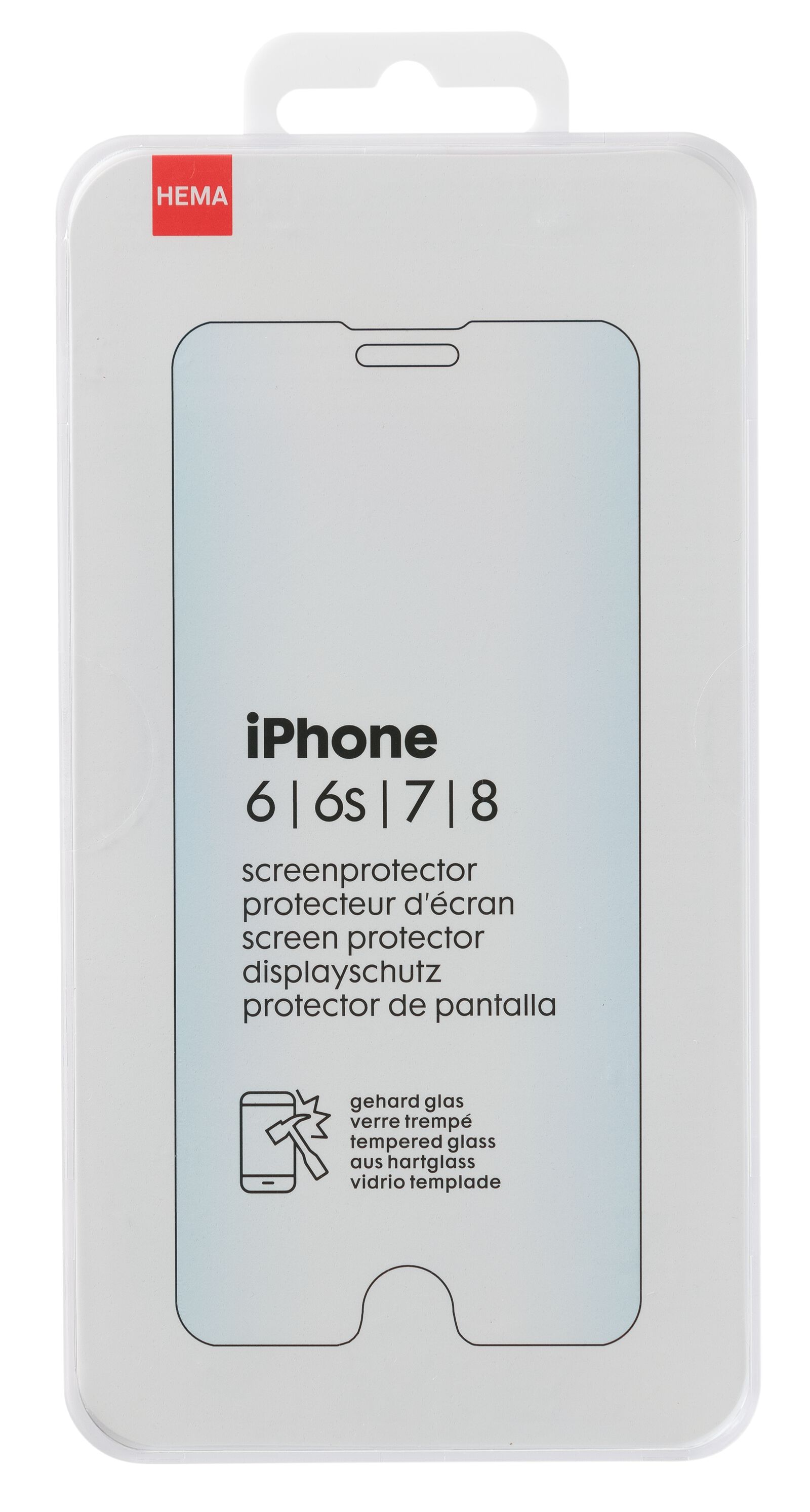 Displayschutz f&uuml;r iPhone 6/6S/7/8/SE2020 - 39630036 - HEMA