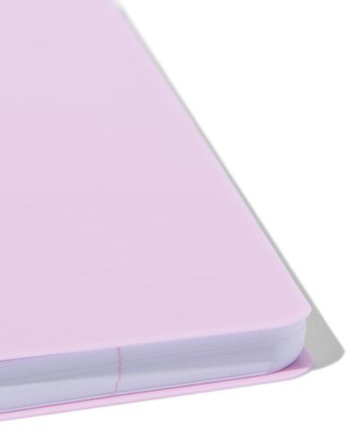 cahier &agrave; anneaux A5 lign&eacute; lilas - 14150120 - HEMA