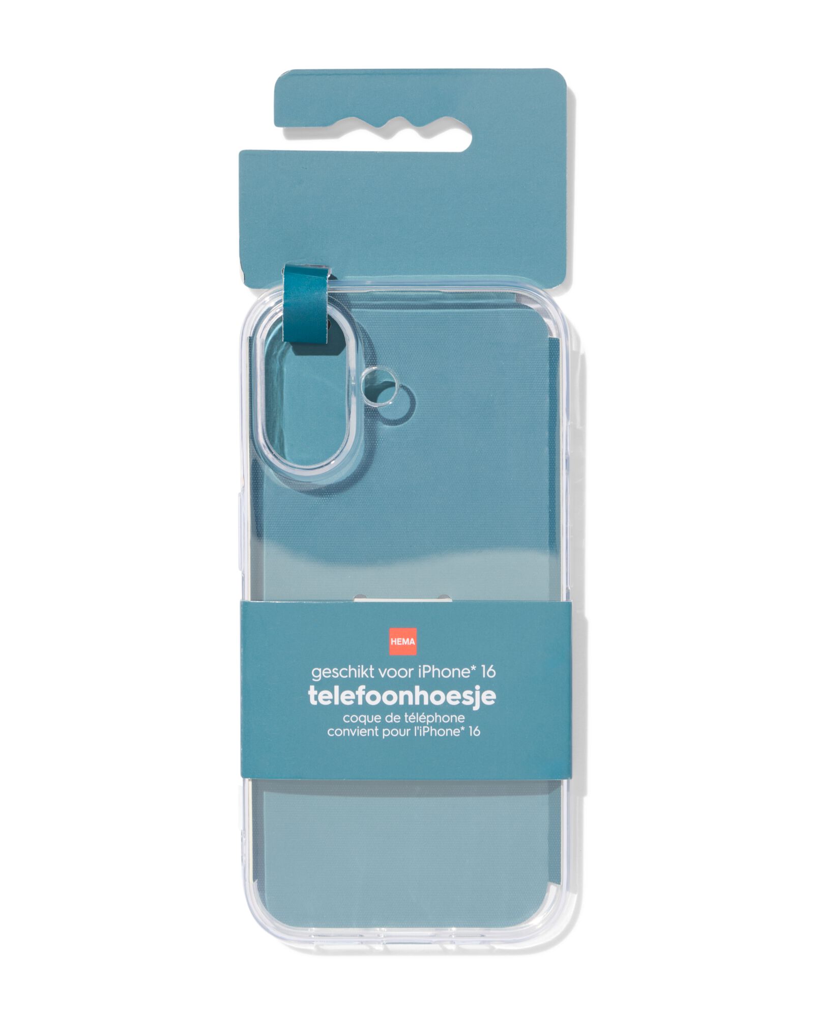 coque transparente pour t&eacute;l&eacute;phone iPhone 16 - 39620048 - HEMA