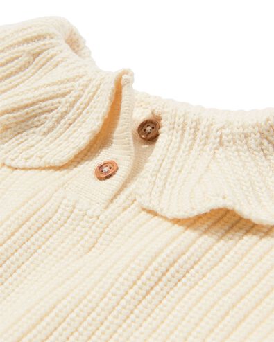 Babypullover aus Grobstrick  ecru ecru - 33059870ECRU - HEMA