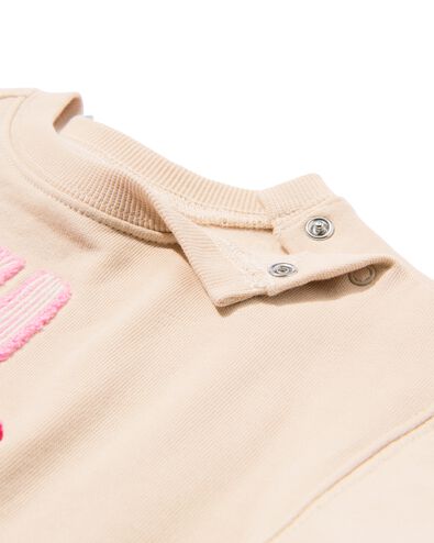 pull b&eacute;b&eacute; oiseau &eacute;cru &eacute;cru - 33057170ECRU - HEMA