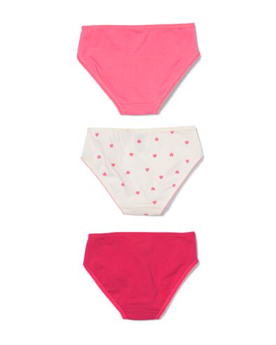 3er-Pack Kinder-Slips, Baumwolle rosa - 19321230PINK - HEMA