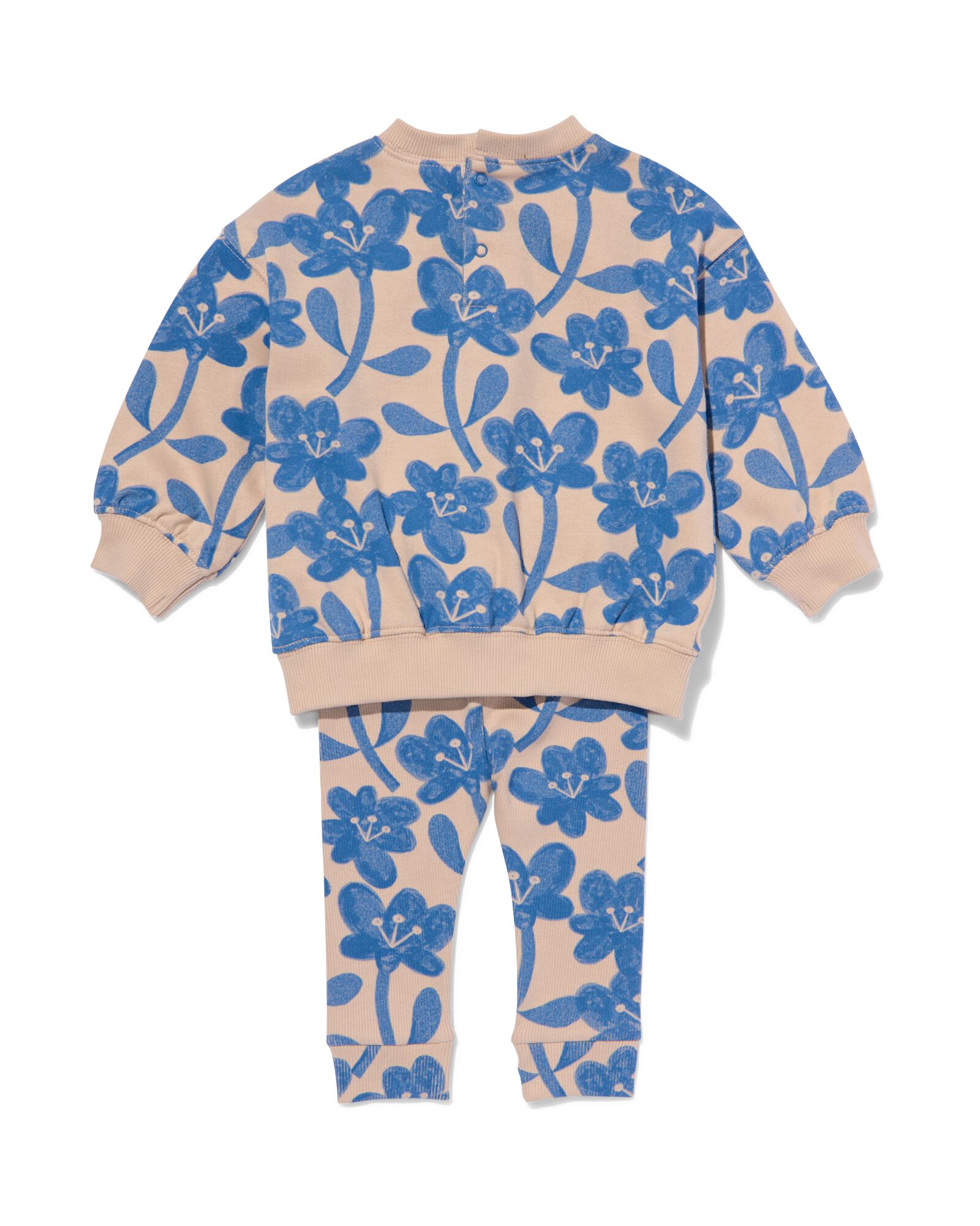lot sweat et legging pour b&eacute;b&eacute; fleurs sable - 33066250SAND - HEMA