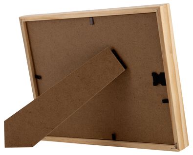 fotokader 15x20cm notenkleur massief hout 15 x 20 hout - 13622010 - HEMA