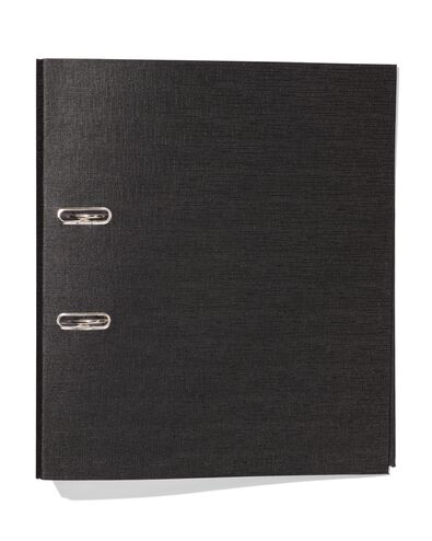 Ordner, 2-Ring-Mechanik, schmal, schwarz, DIN A4 - 14840189 - HEMA