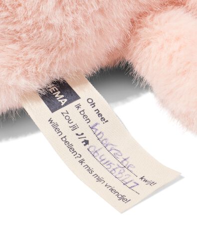 petit cochon en peluche 28 cm - 15100245 - HEMA