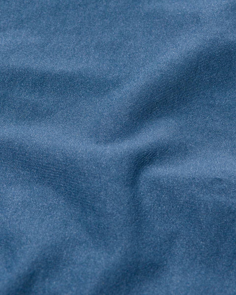 slip femme sans coutures en micro bleu moyen - 1000022954 - HEMA