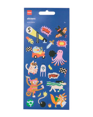 Stickerb&ouml;gen Superhelden - 15900135 - HEMA