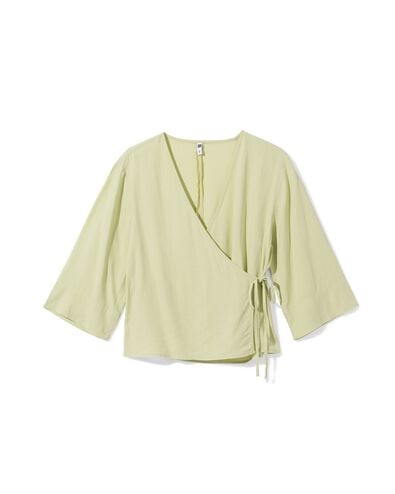 chemisier femme Dawn vert clair vert clair - 36210880LIGHTGREEN - HEMA