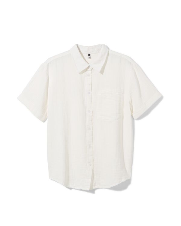 damesblouse Kai wit - 36330070WHITE - HEMA