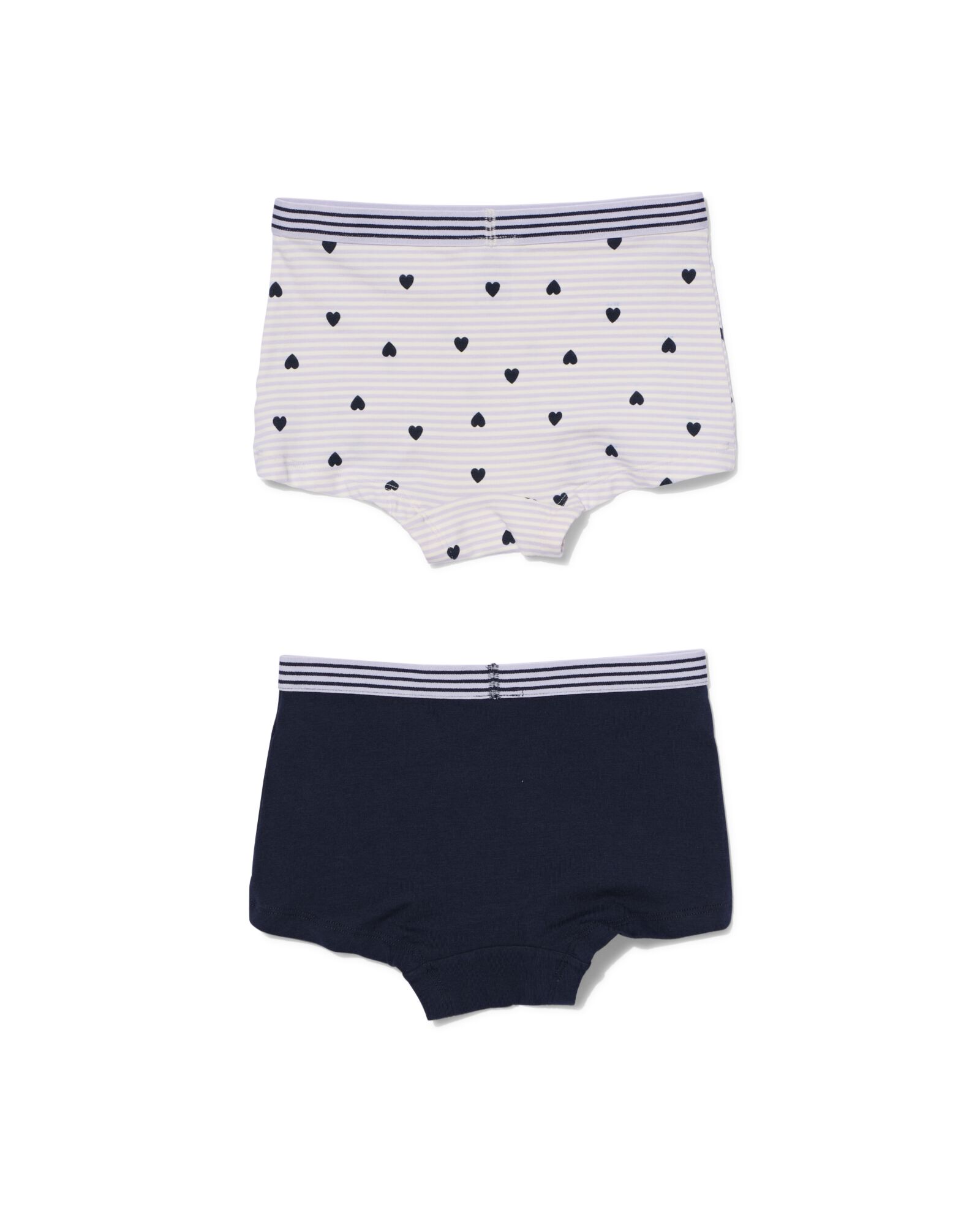 2er-Pack Kinder-Boxershorts, Baumwolle/Elasthan dunkelblau - 19391330DARKBLUE - HEMA