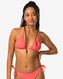 Damen-Triangel-Bikinioberteil korallfarben XL - 22351190 - HEMA