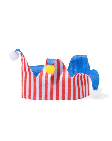 chapeau de f&ecirc;te bouffon en tissu - 25290075 - HEMA