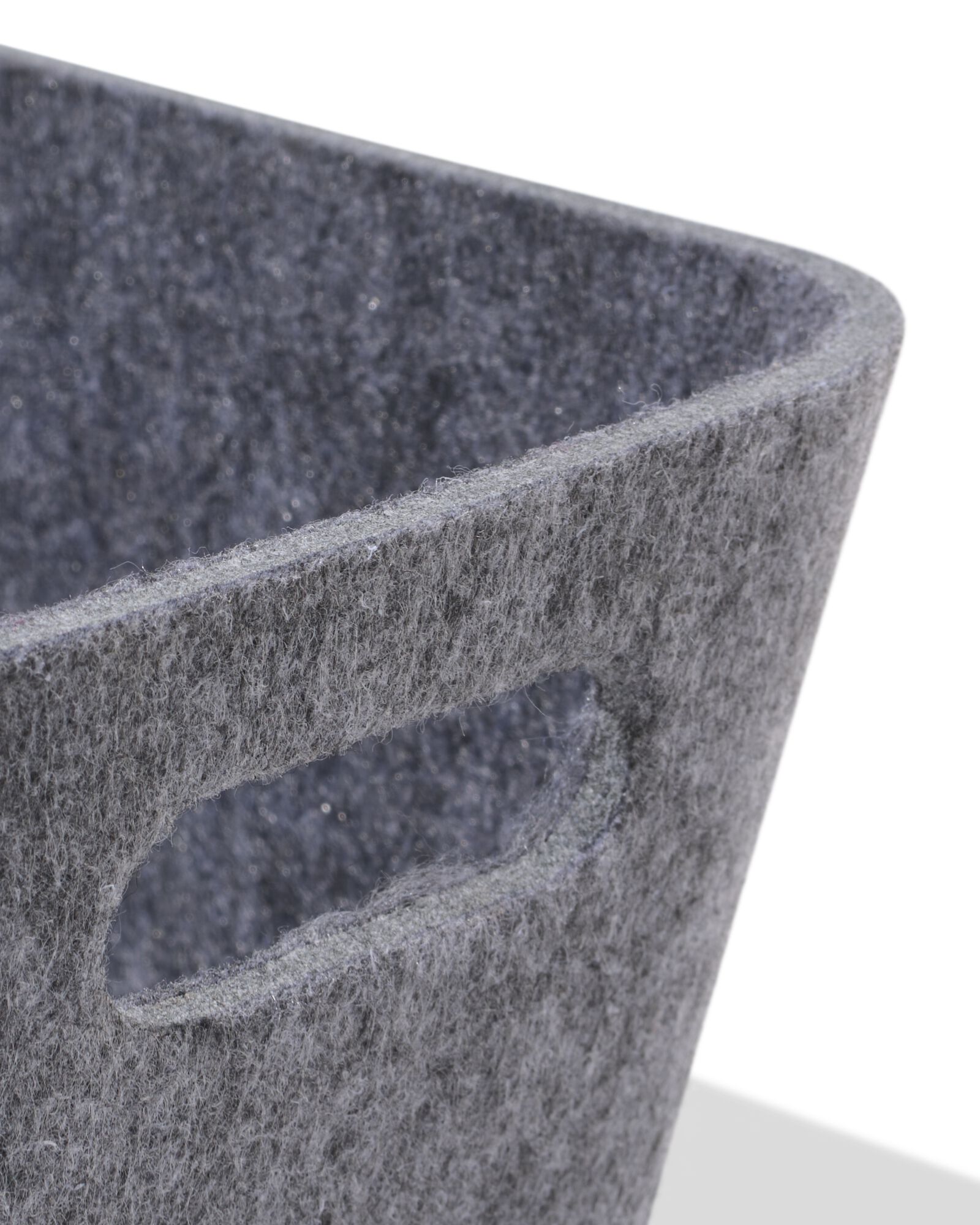 opbergmand 15.5x20x12cm S vilt maat S - 39800087 - HEMA