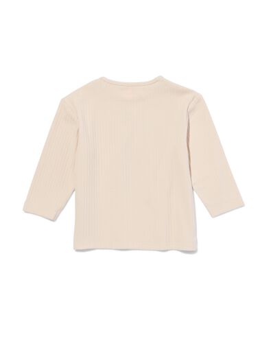 t-shirt c&ocirc;tel&eacute; miffy nouveau-n&eacute;  sable - 33409420SAND - HEMA