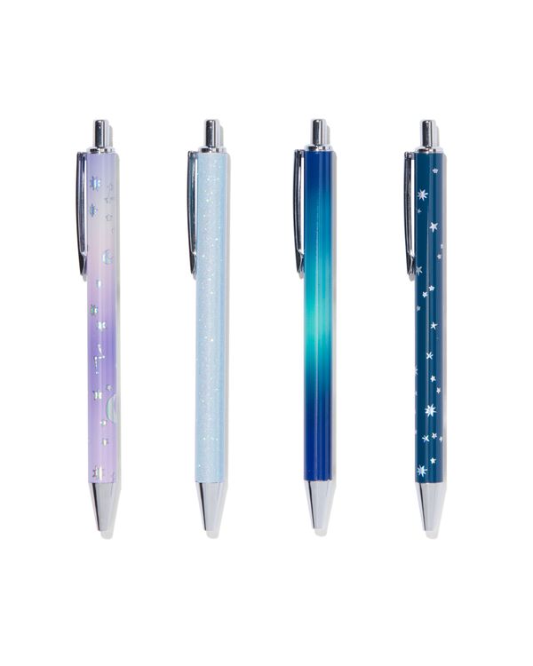 stylo &agrave; bille rechargeable &agrave; encre bleue - 14470117 - HEMA