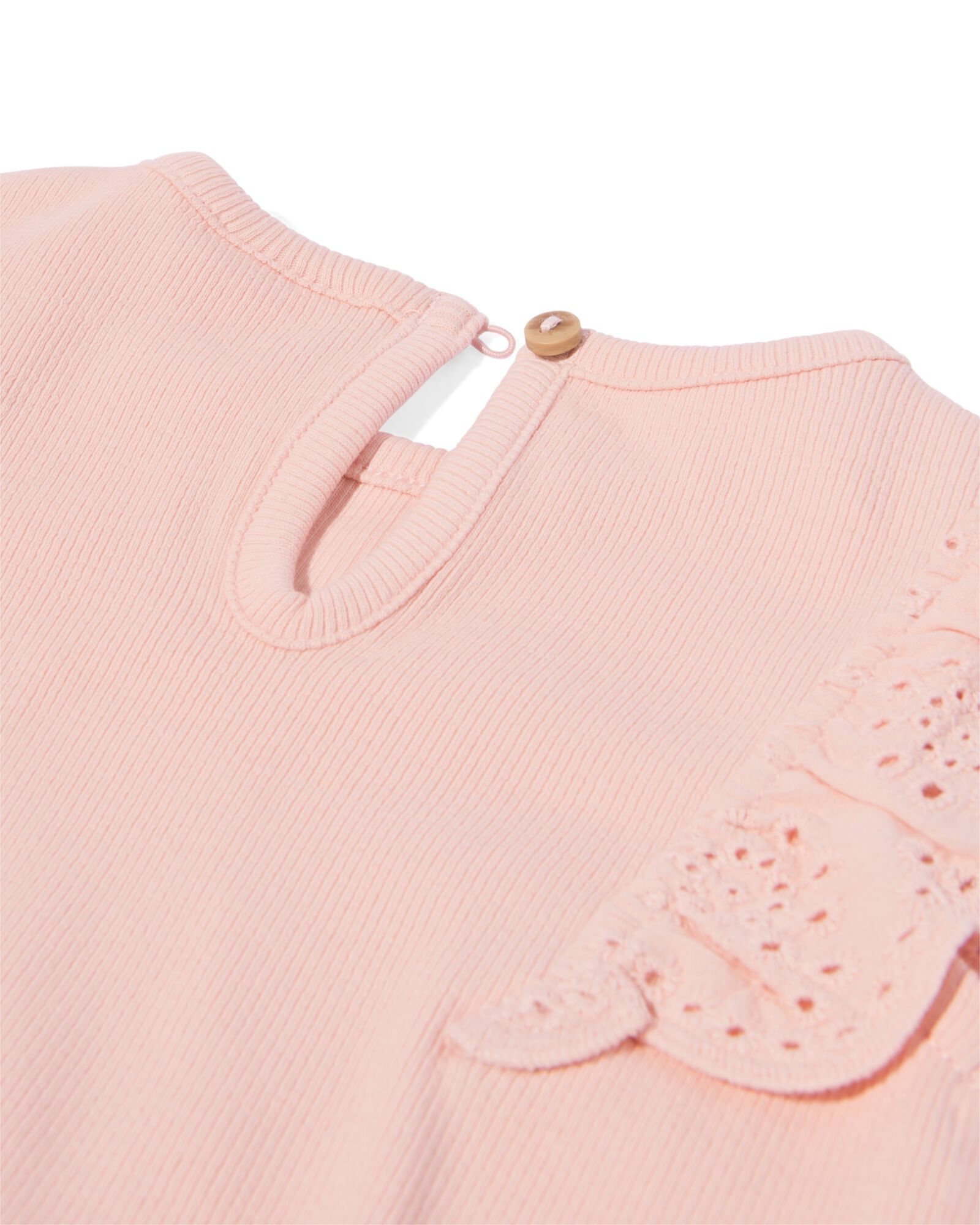 Baby T-Shirts gerippt &ndash; 2 St&uuml;ck hellrosa - 33009970LIGHTPINK - HEMA