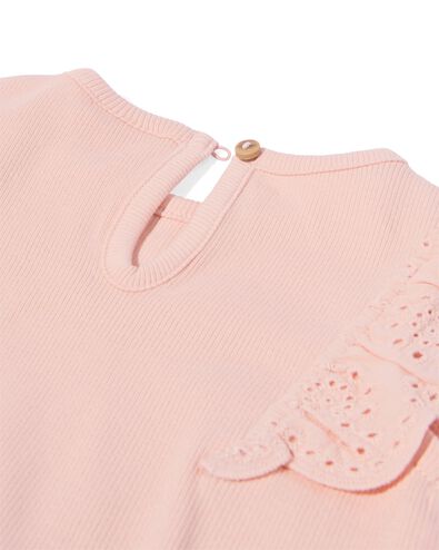 Baby T-Shirts gerippt &ndash; 2 St&uuml;ck hellrosa - 33009970LIGHTPINK - HEMA